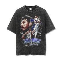 대형 빅사이즈 NBA 루카 돈치치 여름 반팔 티셔츠 반팔티 상의 옷 티 의상