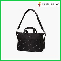 까스텔바작 남성 로고 패턴 경량 보스턴백_BGBMGB201BK, 프리