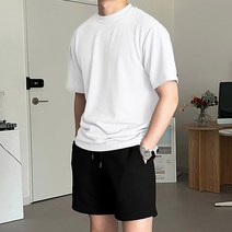 MDV. 여름 쿨니트 시원한 라운드 여름 니트 반팔티 기본