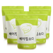 베이킹소다 1kg 5개 / 다양한 용도의 천연세제, 베이킹소다 1kg 5개 / 다양한 용