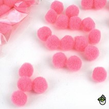 어린이집 유치원 환경판 겨울 봄 털 뭉치 분홍 1.2cm