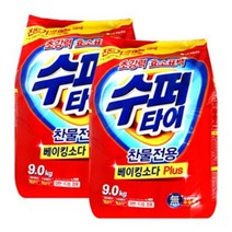수퍼타이 베이킹소다 플러스 9kg, 4개