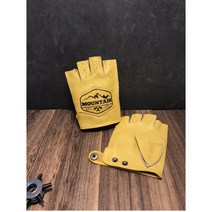 클래식 바이크 장갑 반장갑 할리 오토바이 소가죽 여름용 레트로 논슬립, L 반장갑