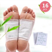 발바닥 패치 발독소 발 파스 뽀송 힐링 발파스 릴렉스 수액 노폐물 독소10/16PCS 해독 발 패치 스트레스 릴, 05 Style2 16PCS