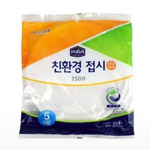 일회용 접시 250MM 다용도접시 피크닉용품 친환경용기