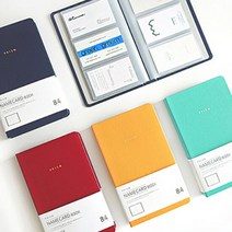 인디고 프리즘 명함북 네임카드 폴라로이드 포켓 앨범, 색상:네이비