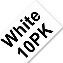 5/6/1020 PK 열 수축 튜브 라벨 테이프 HSe-231 12mm 흰색 바탕에 검은 색 Brother P-touch 프린터 E1000 메이커 호환, 9mm, 10PK Black on White