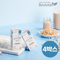 [바디랩] 순수두유 99.9 190ml 24팩 x4박스, 상세 설명 참조