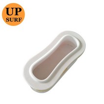 서핑용품 스킴 1pc 보드 핸들 새로운 스타일 핸들 보드 핸들 SUP 웨이크 숏보드 핀, 8 모양 흰색