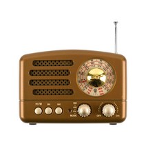 LCBT116 /브라운 엔틱 레트로 라디오 스피커 블루투스, 상세페이지 참조