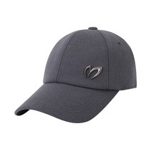 현대백화점 마스터바니에디션 431B3CP624 공용 시그니처 로고 와펜 볼캡 800344, 58, 블랙