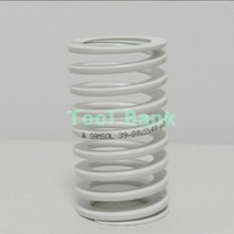 금형스프링/흰색 SR 외경 26mm 내경 16.5mm 기장 30mm~250mm/삼솔스프링, 26x250