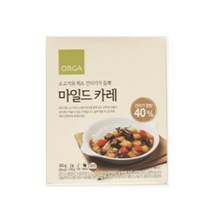 ORGA 가정식 마일드카레 300g (150gx2봉) 별식 술안주 간편식 캠핑 혼밥 자취 튀김, 29개