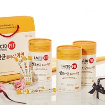 종근당건강 락토핏 생유산균+아연 선물세트, 120g, 12개