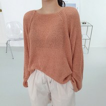 바렛 부클 니트 8color / 보트넥 봄여름 / 인기폭주 / 빅사이즈 여성의류 박스티 그물 커버업 [국내생산], FREE, 바렛 부클 니트_모카