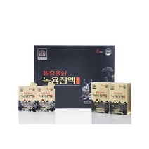삼지원 녹용진액 골드 발효 홍삼 농축액 사포닌 당귀 천궁 감초 홍삼녹용 6년근홍삼 선물세트 사양벌꿀 국산한약재 40포, 1개