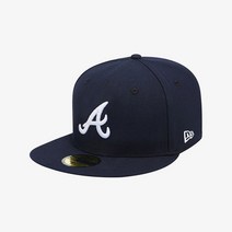[백화점매장 정품출고] 뉴에라 야구모자 볼캡MLB 어센틱 애틀랜타 브레이브스 RD 네이비70361058