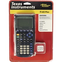 텍사스 인스트루먼트 TI 83 플러스 그래핑 계산기 Texas Instruments TI-83 Plus Graphing Calculator, 기본, 상세내용참조, 방수가능