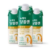 웰라이프 영양보충 뉴케어 당플랜 호두맛 200mlx30팩 1박스 (스마일팩) 고단백 간식 노인식 영양균형식 체중조절, 21set