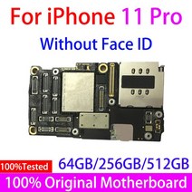 아이폰 11 프로용 플레이트 로직 보드 맥스 메인보드용 iOS 시스템 마더 지원, 02 11Pro 256 No Face