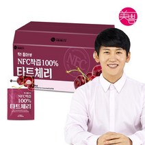 미쁨생활건강 딱좋아 NFC착즙 타트체리주스 70ml 1박스 총 30포, 타트체리주스 70ml 1박스(30포)