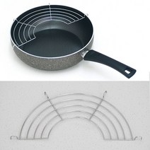 후라이팬_궁중팬용 스테인레스 튀김망 튀김받침, 1개, 튀김받침 28cm