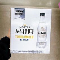롯데칠성 마스터 토닉워터 410ml x 6입