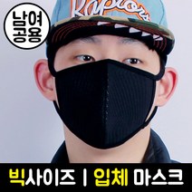 [블랙마스크]빅사이즈입체마스크_에디션 큰마스크 빅입체마스크 방한용 성인용 연예인마스크 자체제작마스크