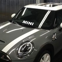 미니쿠퍼 자동차 MINI 포인트 차량용 스티커, MINI-M, 홀로그램, 1개