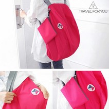 데일리 여행용 접이식 크로스백 백팩 숄더백 이지투 캐리백