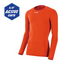 언더테크 액티브 코어 컴프레션 L/S UTL508 [주황]