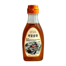 계절냉국 오이냉국소스 도토리묵사발 묵밥 국수 육수 물회 다용도소스, 1개, 300g