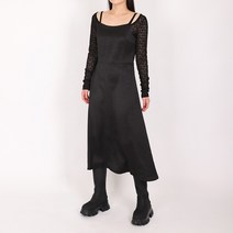실키 롱 슬립 원피스 (2color) (롱원피스 롱드레스 a라인원피스 a라인드레스 실키원피스 실크원피스 무지원피스 스퀘어넥원피스 스퀘어넥드레스 끈원피스 슬리브리스원피스 레이어드)