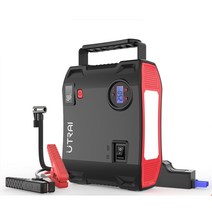 자동차 점프스타터 12v 24v 공용 utrai jump starter 4 in 1 펌프 공기 압축기 2000a 24000mah power bank 12v 디지털 타이어 호환, JS5(12V), 협력사