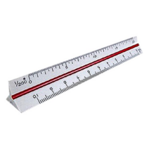 산키스 삼각스케일 SK-TS-10, 혼합 색상, 1개