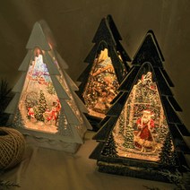 마이 뷰티풀 크리스마스 트리 워터볼 오르골 무드등 조명, 눈사람