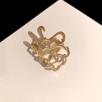 헤어핀 헤이집개 헤어악세사리 헤어엑세사리 헤어장식용품 하이 엔드 절묘한 오팔 진주 토끼 클립 중간 여성 백 헤드 상어 포니 테일 머리 장식 헤어