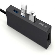 USB C타입 LAN 3.0 멀티 포트 허브 컨버터 확장 맥북 프로 애플 아이패드 노트북