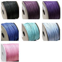 패브릭샵 오시도리면끈 면왁스끈 2mm 7종 2y 180cm, 퍼플