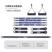 렛풀다운 로잉 치닝디핑 풀업 라텍스 저항 머신 밴드스쿼트 탄성 로프 홈 피트니스 장비 남성 다기능 팔뚝 훈련 이슈, 색상 분류: Duke Edition 전체 기능 세트