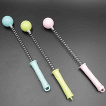 고무볼 스프링 막대 지압 마사지기 컬러랜덤, 1개
