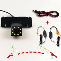 무선 후방카메라 배선 스즈키 스위프트 2008 2009 2010 HD 자동차 CCD 후방 카메라 Fisheye 8 12 led 다이나믹 나이트 비전 브래킷 방수 주차, [12] dynamic wireless kit
