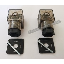 DIN 커넥터 박스 나사 및 개스킷 솔레노이드 코일 DIN43650A 43650A DC AC 전압 용 Led 표시기 MPM 24V, [01] AC VOLTAGE, 01 AC VOLTAGE