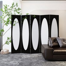 흑백 디자인 파티션 미술관 전시 가벽 인테리어, 미결정 목재 60x180cm 싱글 리프 합판
