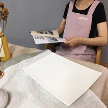 페브릭 네추럴 앞치마 X형, 핑크