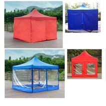 딕스포츠 캐노피 천막 바람막이 1면 (끈타입) 사이즈 5종, 2.5m, 일반바람막이 1면, 블랙