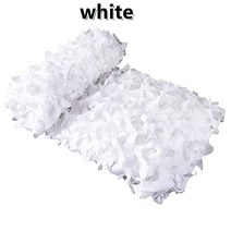 야외 블랙 블루 그린 사막 베이지 육군 위장 자동차 텐트 그물 캠핑 하이킹 사냥 천막, WHITE+3mx4m
