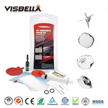 비스벨라 VISBELLA DIY 자동차 휠 복원 키트 흠집 스크래치 제거 광택 복원제, 1세트