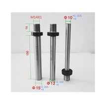 미니 선반 척 카트리지 목재 선반 헤드 스톡용 스핀들 샤프트, 12x100L