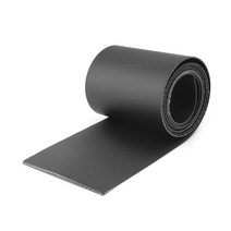 1 롤 50x1000mm PVC 회색 수리 패치 키트 풍선 보트 카약 특수 패치, 검은색
